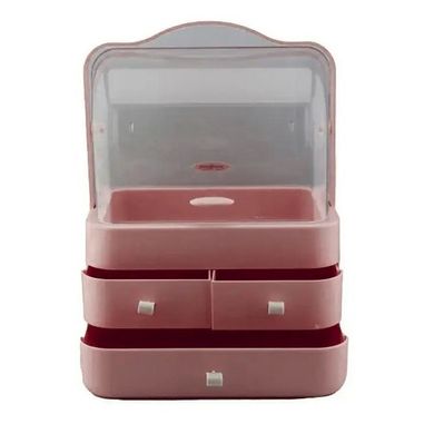 Органайзер для косметики настольный Cosmetics Storage Box LD-288 Pink