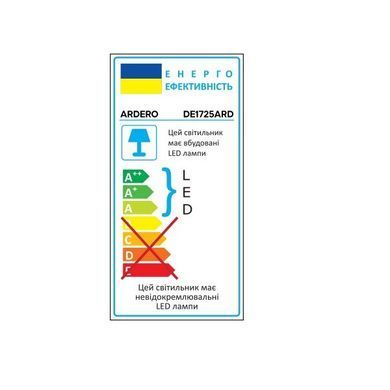 Лампа светодиодная настольная Ardero DE1725ARD 9 Вт 36 х 15 х 15 см White
