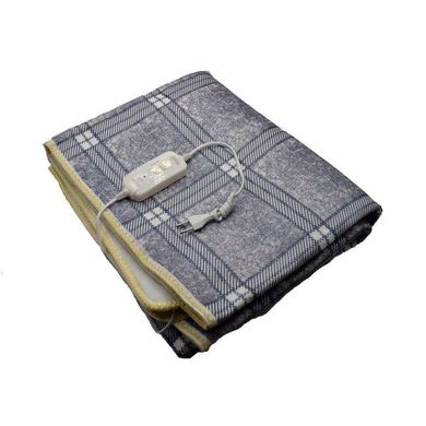 Електропростирадло Electric Blanket 7422 розмір 145х160 см Grey