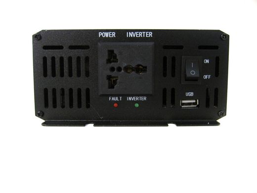 Инвертор преобразователь напряжения автомобильный UKC 24V-220V AR 3000W c функцией плавного пуска