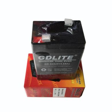 Аккумулятор батарея GDLITE 6V 4.0Ah GD-640