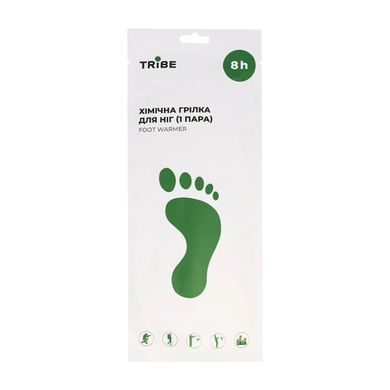 Грілки хімічні для ніг набір 5 пар Tribe Foot Warmer T-LD-0012-L-XL 25 см