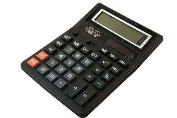 Калькулятор бухгалтерський настільний SDC-888T