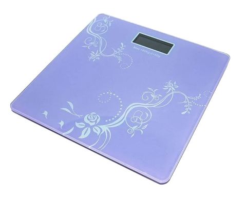 Весы электронные напольные Domotec MS-1604, до 180 кг, фиолетовые