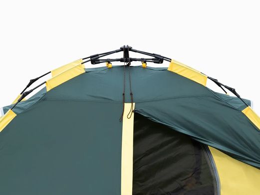 Палатка автоматическая трехместная Tramp Quick 3 (v2) зеленая
