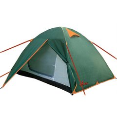 Палатка двухместная Totem Trek TTT-021 двухслойная с тамбуром и москитной сеткой