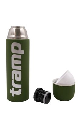 Питьевой термос Tramp Soft Touch 1.2 л зеленый