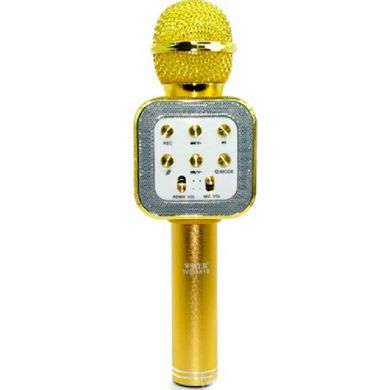 Микрофон караоке беспроводной WSTER WS1818 Gold