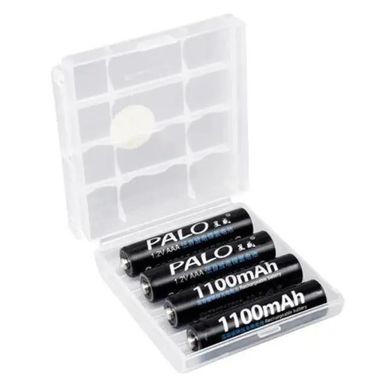 Батарейки аккумуляторные PALO AAA 1.2В 1100мАч Ni-MH 4 шт