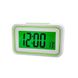 Настольные электронные часы с термометром Kenko KK-9905 TR, белые с зеленым