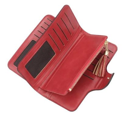Червоний гаманець Baellerry N2341, штучна шкіра