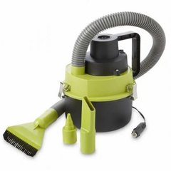 Пылесос автомобильный для сухой и влажной уборки Dry Vacuum 8917 Black/Green