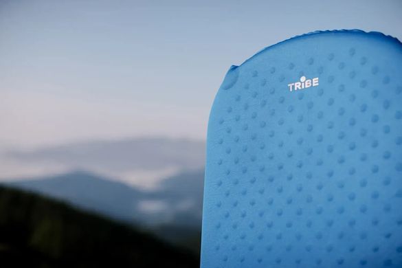 Самонадувний каремат Tribe Comfort Lite T-BB-0006-blue 185х53/40х5 см