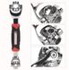 Універсальний накидний ключ надміцний торцевий Universal Tiger Wrench 48-в-1, Black\Red
