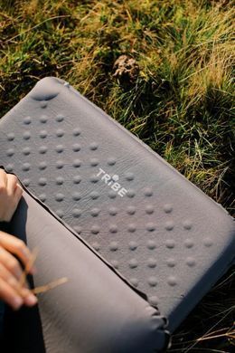 Самонадувающийся коврик Tribe Comfort Lite Rectangular T-BB-0005-grey 185х52х5 см