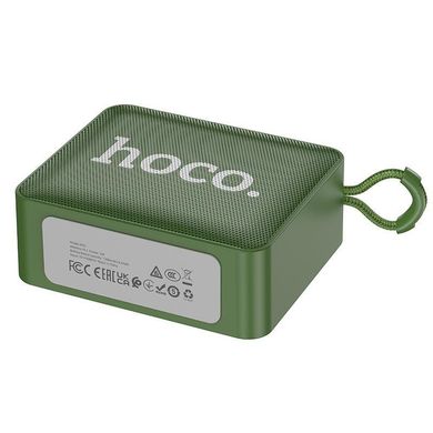 Портативна Bluetooth колонка Hoco Gold brick BS51 Green