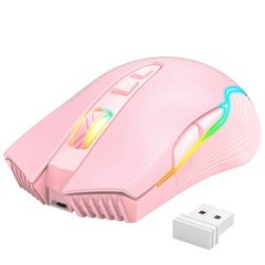 Мышь беспроводная игровая ONIKUMA Gaming CW905 RGB Pink