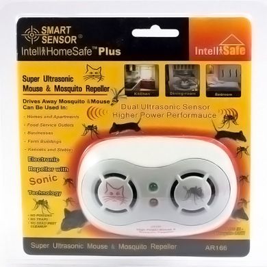 Отпугиватель мышей комаров ультразвуковой Smart Sensor AR166B 5040