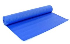 Коврик для йоги и фитнеса 4 мм R17824, синий