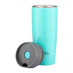 Термокружка с крышкой клапаном для питья 380 мл Well Done WD-7053Т Tiffany