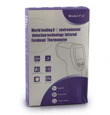 Термометр инфракрасный бесконтактный MHZ F2 7380, фиолетовый