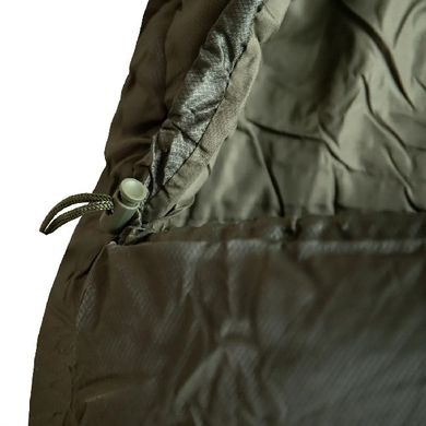 Одеяло спальный мешок Tramp Shypit 400 Regular с капюшоном правый олива 220/80 (UTRS-060R-R)