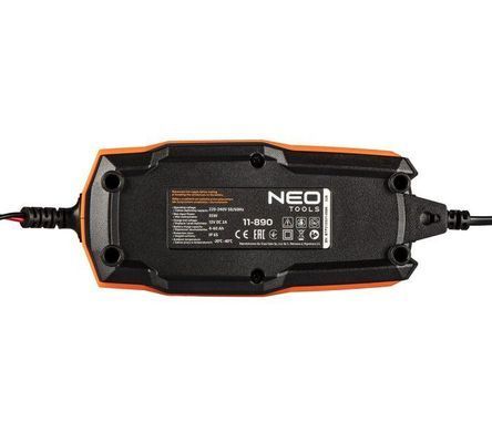 Зарядное устройство для аккумуляторов STD/AGM/GEL Neo Tools 11-890, 2 А / 35 Вт, 4-60 А/ч