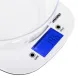 Весы кухонные электронные с чашей Mesko MS-3165 White