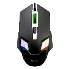 Мишка геймерська провідна XTRIKE ME GM-110 з підсвіткою RGB Black