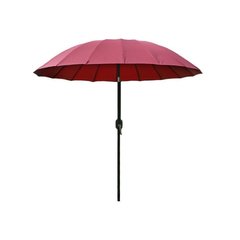 Зонт торговый "Антиветер" Stenson MH-3840 2.7 м Бордовый
