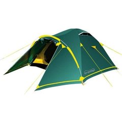 Палатка двухместная Tramp Stalker 2 (v2) с тамбуром и снежной юбкой