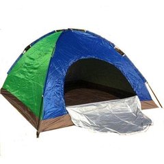 Палатка четырехместная туристическая HY-1100 2*2*1,35м R17761