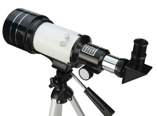 Телескоп F30070M со штативом, Белый