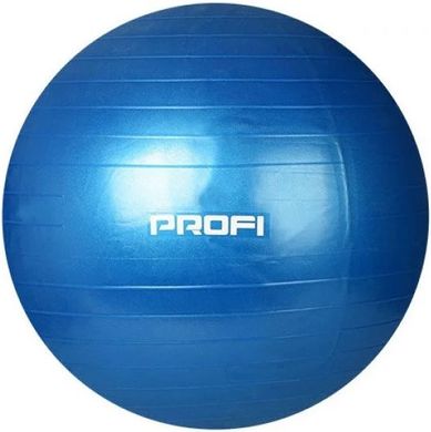 М'ячик для фітнесу, фітбол Profiball MS 1540, 65 см, синій