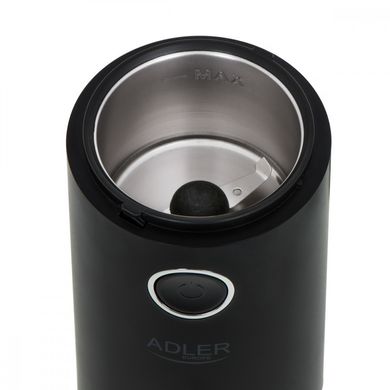 Кавомолка електрична Adler 4446 black silver
