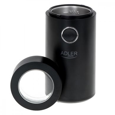 Кавомолка електрична Adler 4446 black silver