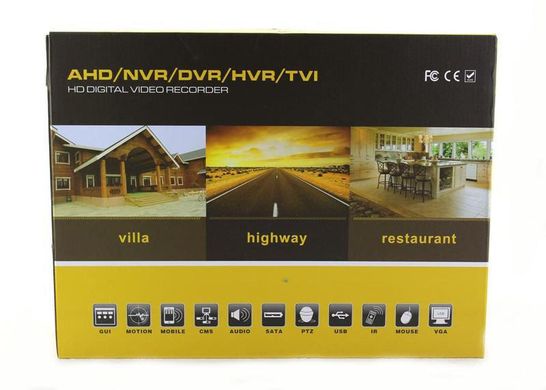 Відеореєстратор DVR реєстратор 8 канальний UKC CAD 1208 AHD