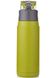 Спортивная бутылка-термос Pinkah PJ-3504, 650 мл, с ручкой, зеленая с серым
