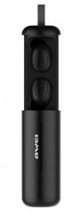 Беспроводные Bluetooth наушники Awei T5, черные