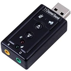 USB звуковая карта внешняя Спартак 3D Sound card 7.1