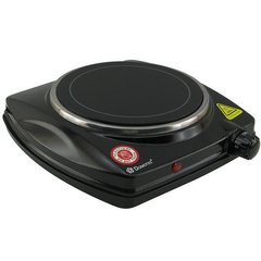 Настольная плита электрическая одноконфорочная Domotec MS 5851 900W Black