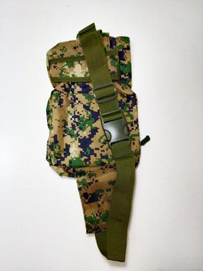 Сумка, рюкзак на одне плече Спартак N02210 Pixel Green, міцна