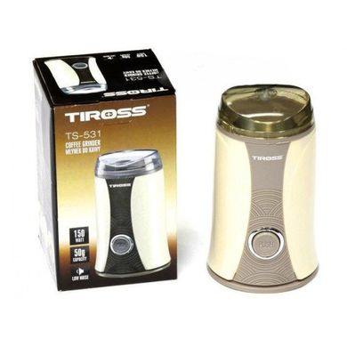 Кофемолка измельчитель Tiross TS-531 Beige