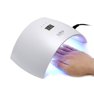 Лампа для гель лаку 24W LED UV SUN 9C White