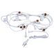 Гірлянда для вулиці під лампочки&nbsp;Feron CL50-8 "Белт-лайт" (Belt-light) 230 V 10*Е27 5 м white
