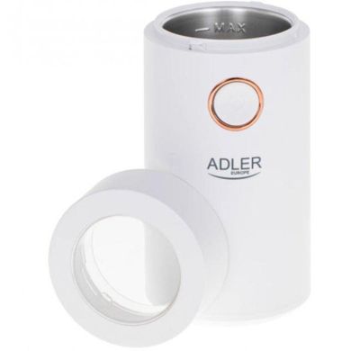 Электрическая кофемолка Adler AD 4446 white gold
