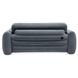 Надувний диван двомісний 2 в 1 Intex 66552 203х224х66 см, сірий