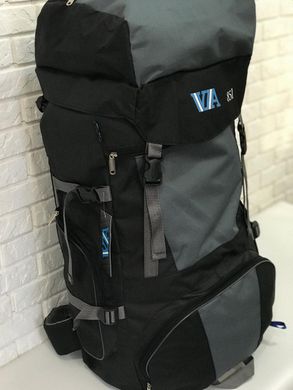 Рюкзак туристический VA T-04-2 85л, серый