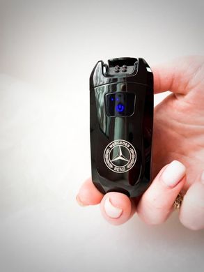 Запальничка електроімпульсна Lighter Za 112 із зарядкою від USB Чорна