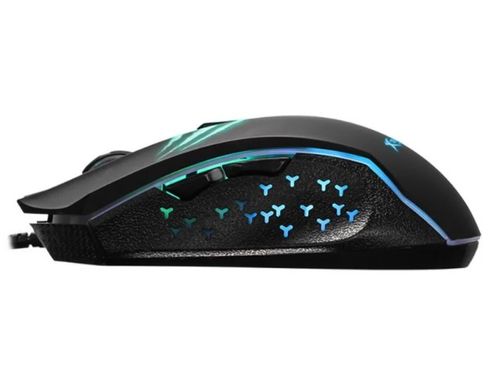 Мышка игровая проводная XTRIKE ME Gaming Backlight GM-203, черная с подсветкой